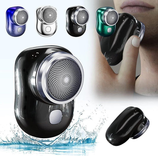 TurboShave™ Pro – Mini Waterproof Electric Shaver for Men